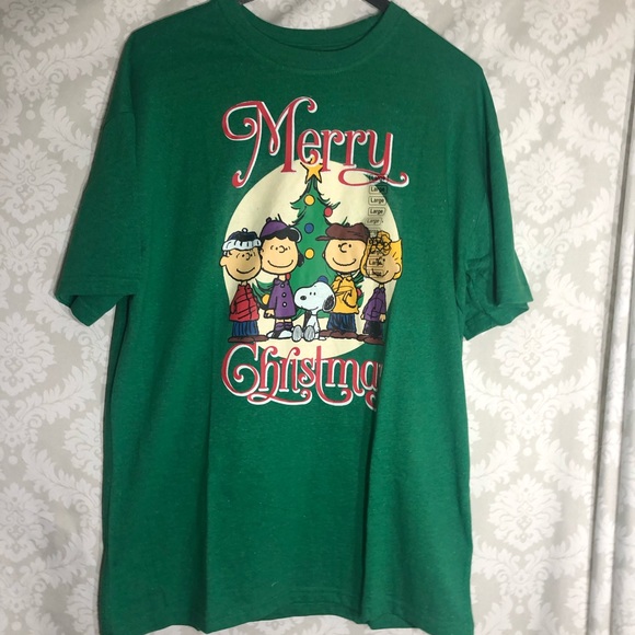 Peanuts Christmas Graphic Tee L - Picture 8 of 12